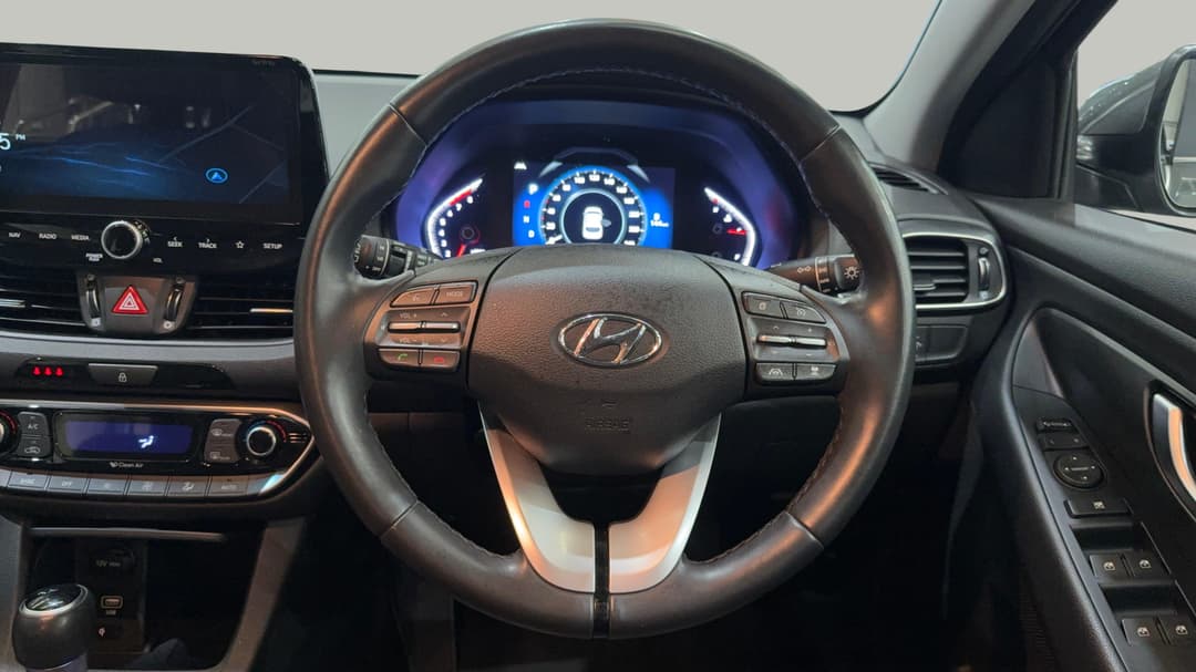 2023 Hyundai i30 Elite, Automatic, 23501 km, Steering Wheel Close-up