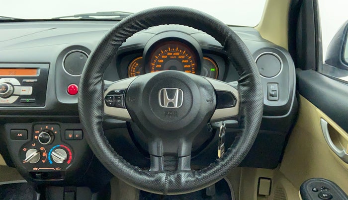 2014 Honda Amaze 1.2 VXMT I VTEC, Petrol, Manual, 67,870 km, Steering Wheel Close Up