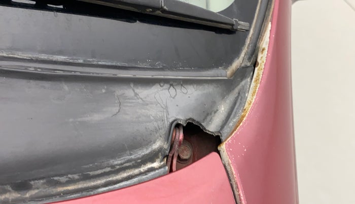 2014 Maruti Alto K10 VXI, Petrol, Manual, 68,307 km, Bonnet (hood) - Cowl vent panel has minor damage