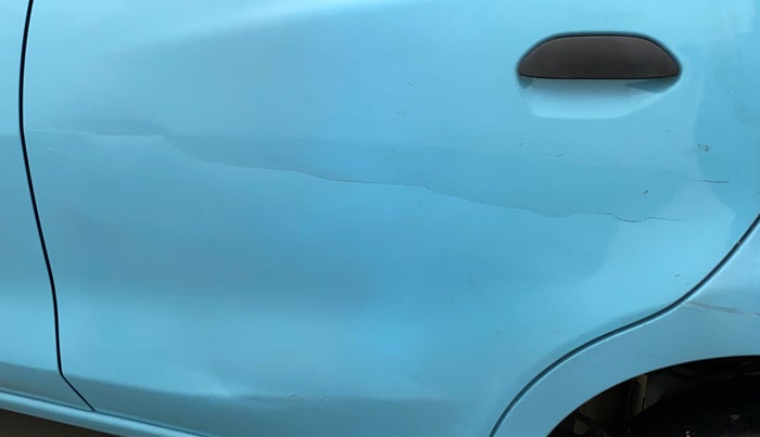 2014 Datsun Go A, Petrol, Manual, 47,422 km, Rear left door - Minor scratches