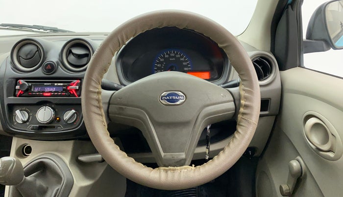 2014 Datsun Go A, Petrol, Manual, 47,422 km, Steering Wheel Close Up