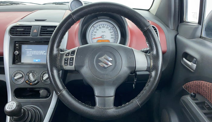 2014 Maruti Ritz ZXI, Petrol, Manual, 63,613 km, Steering Wheel Close Up