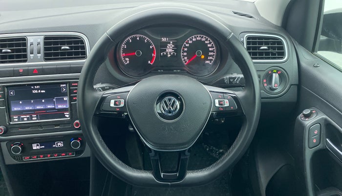 2020 Volkswagen Polo HIGHLINE PLUS 1.0 TSI MT, Petrol, Manual, 6,086 km, Steering Wheel Close Up