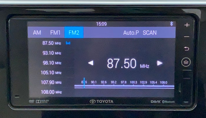 2018 Toyota Corolla Altis G, Petrol, Manual, 54,068 km, Infotainment System