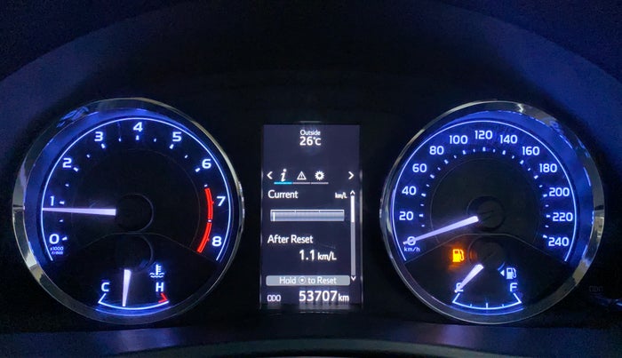 2018 Toyota Corolla Altis G, Petrol, Manual, 54,068 km, Odometer Image