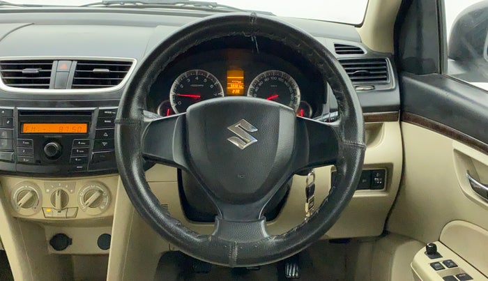 2013 Maruti Swift Dzire VXI, Petrol, Manual, 59,301 km, Steering Wheel Close Up