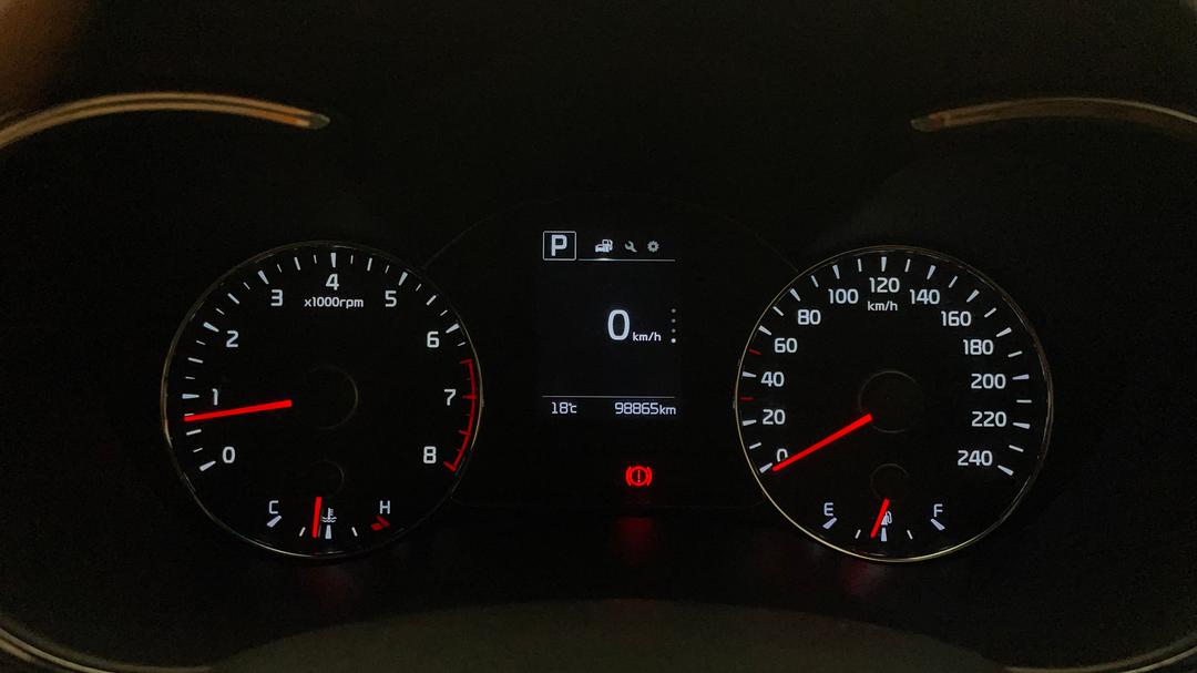 2017 Kia Cerato Sport, Automatic, 98865 km, Odometer View