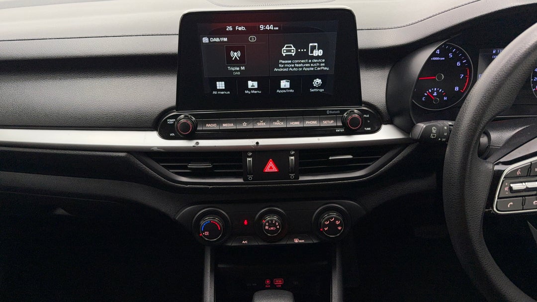 2019 Kia Cerato Sport Safety Pack, Automatic, 144210 km, Center Console