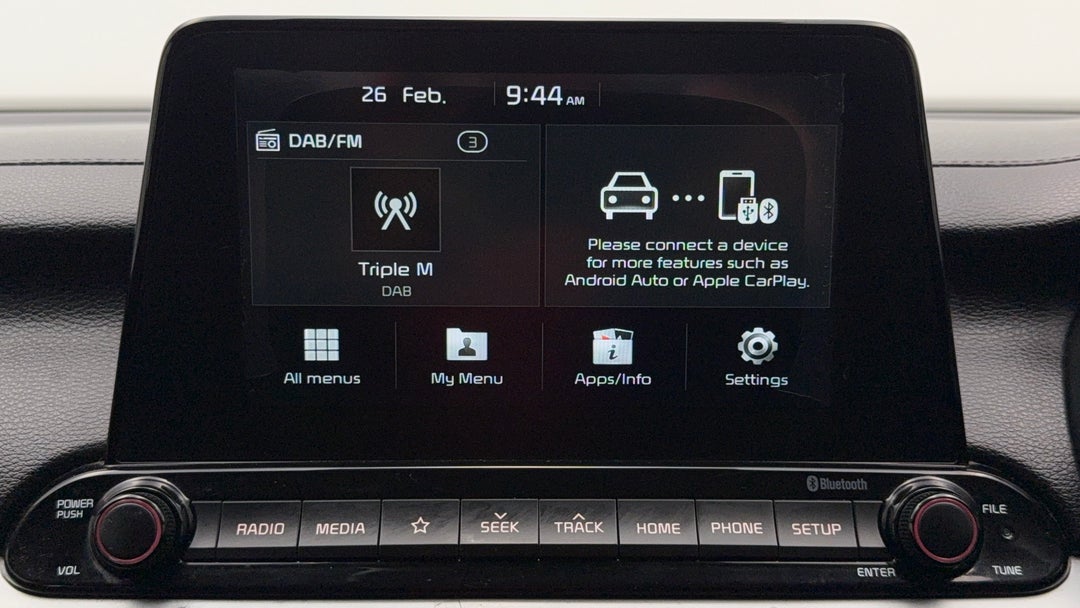 2019 Kia Cerato Sport Safety Pack, Automatic, 144210 km, Infotainment System