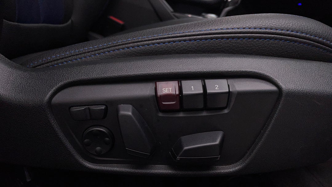 Drivers Side Adjustment Panel