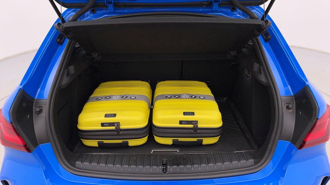 Boot Inside View with Luggage