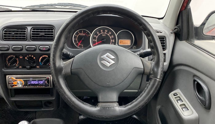 2012 Maruti Alto K10 VXI P, Petrol, Manual, 43,406 km, Steering Wheel Close Up