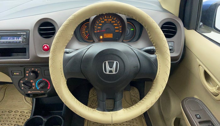 2013 Honda Amaze 1.2 EXMT I VTEC, Petrol, Manual, 15,585 km, Steering Wheel Close-up