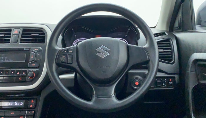 2021 Maruti Vitara Brezza VXI, Petrol, Manual, 10,870 km, Steering Wheel Close Up