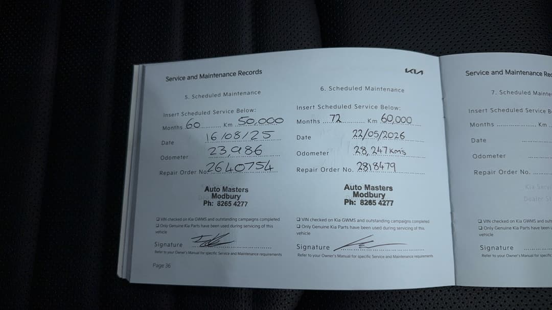 2021 Kia Cerato Gt, Automatic, 29232 km, Service History