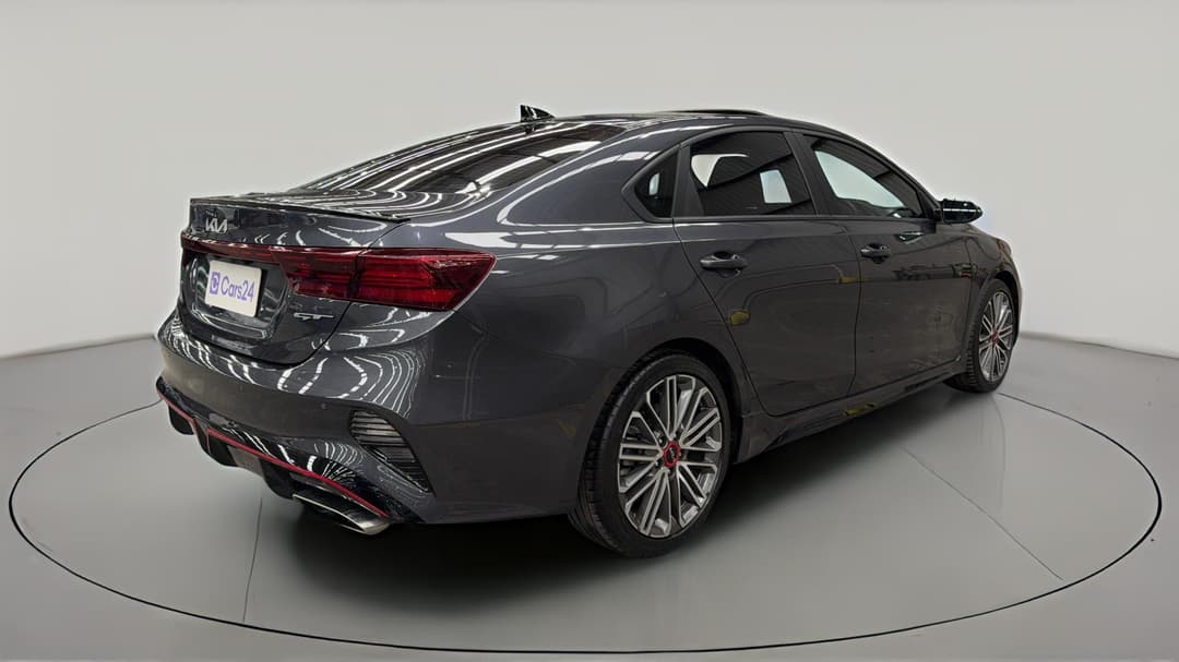 2021 Kia Cerato Gt, Automatic, 29232 km, Right Back Diagonal (45- Degree) View