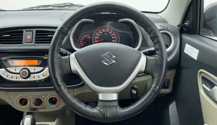 2015 Maruti Alto K10 VXI AMT, Petrol, Automatic, 21,678 km, Steering Wheel Close Up