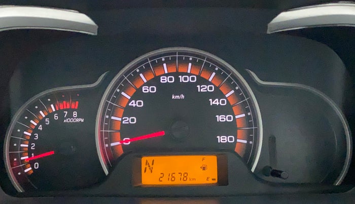 2015 Maruti Alto K10 VXI AMT, Petrol, Automatic, 21,678 km, Odometer Image