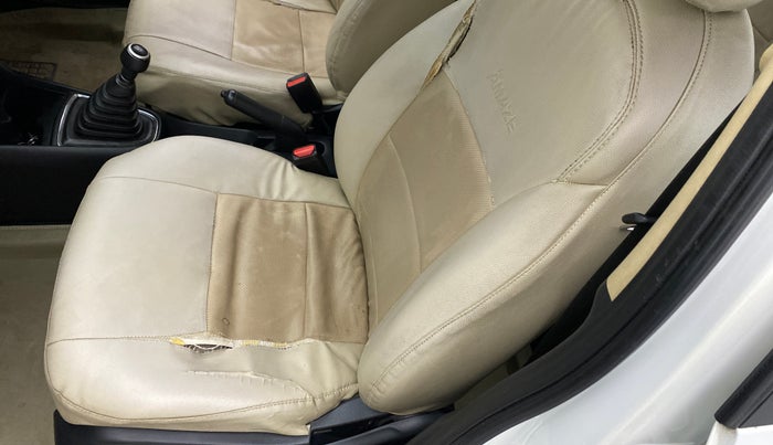 2019 Honda Amaze 1.2L I-VTEC V, CNG, Manual, 99,625 km, Front left seat (passenger seat) - Cover slightly torn