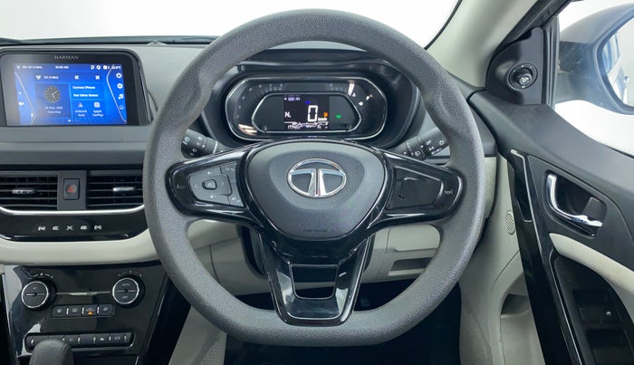 2021 Tata NEXON XZA + 1.2 PETROL A/T, Petrol, Automatic, 17,850 km, Steering Wheel Close Up