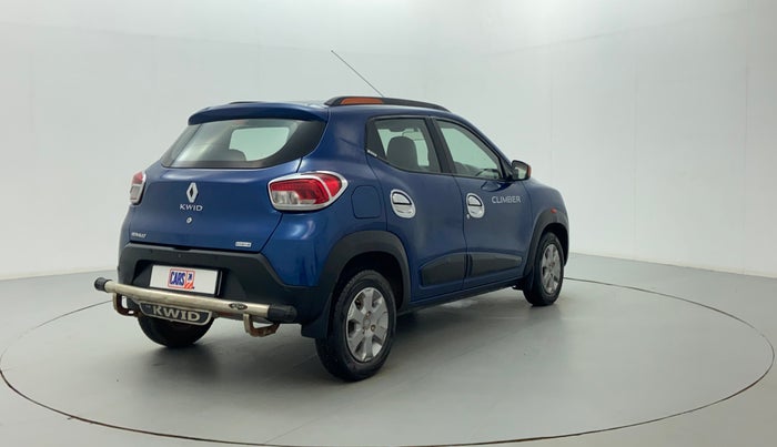 2018 Renault Kwid CLIMBER 1.0 AT, Petrol, Automatic, 10,318 km, Right Back Diagonal (45- Degree) View