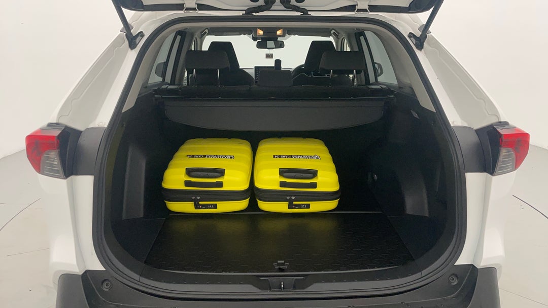 Boot Inside View with Luggage