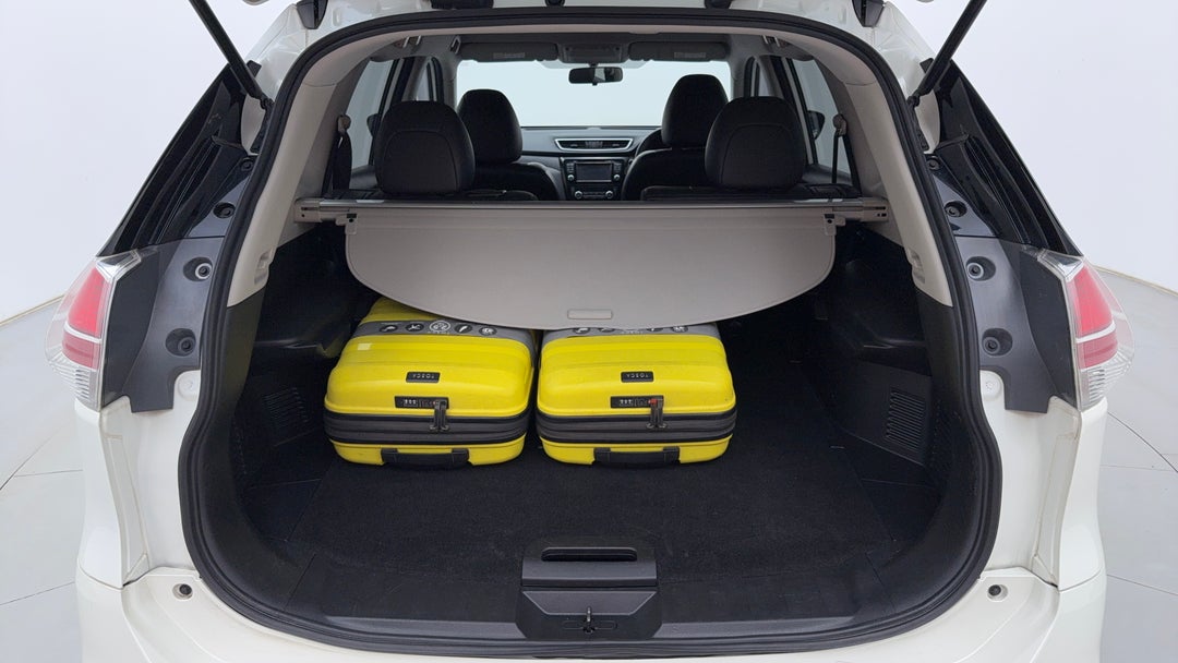 Boot Inside View with Luggage