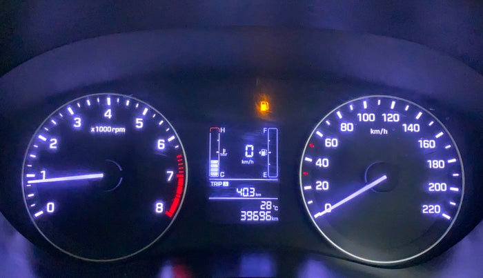 2017 Hyundai Elite i20 SPORTZ 1.2, CNG, Manual, 39,939 km, Odometer Image