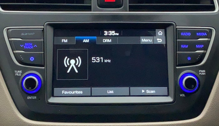 2019 Hyundai Elite i20 1.2  ASTA (O) CVT, Petrol, Automatic, 40,029 km, Infotainment System