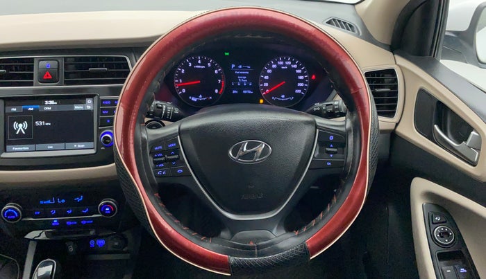 2019 Hyundai Elite i20 1.2  ASTA (O) CVT, Petrol, Automatic, 40,029 km, Steering Wheel Close Up
