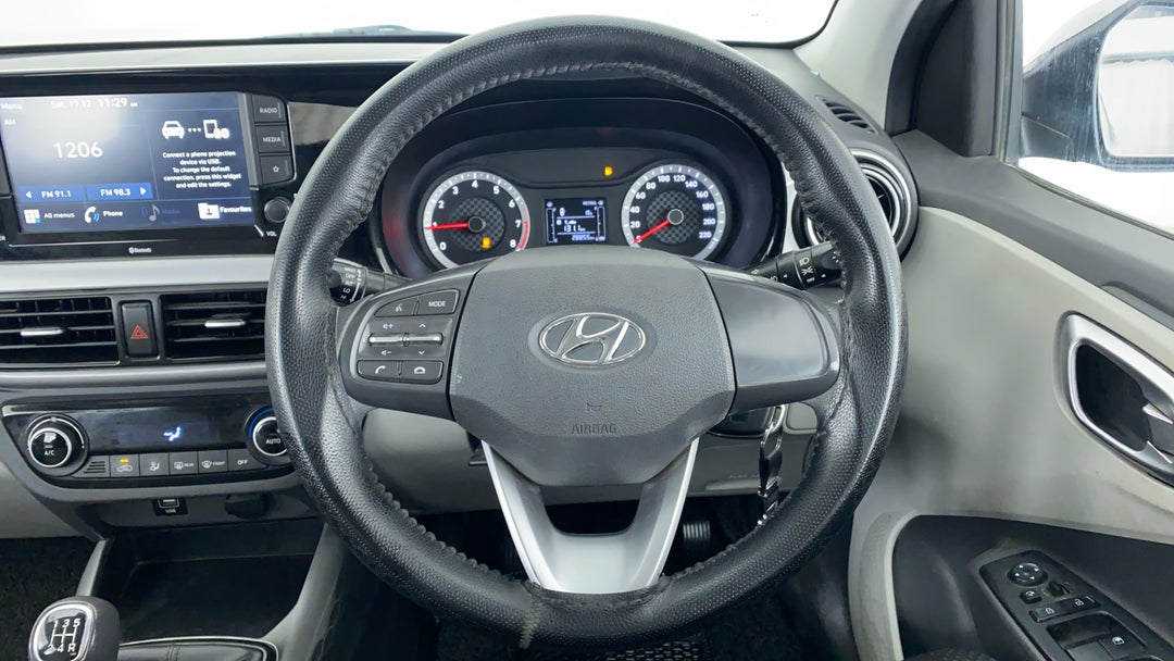 Steering Wheel Close Up