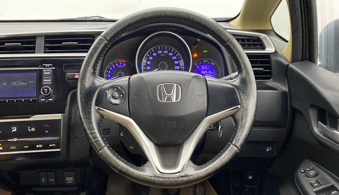 2016 Honda Jazz 1.2 V MT, Petrol, Manual, Steering Wheel Close Up