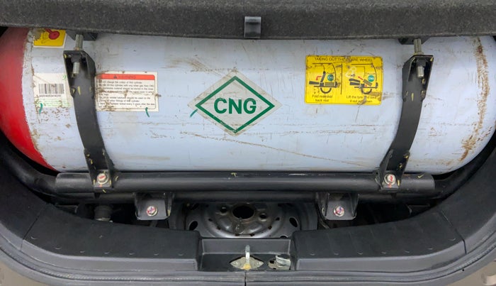 2014 Maruti Wagon R 1.0 LXI CNG, CNG, Manual, 90,837 km, Boot Inside