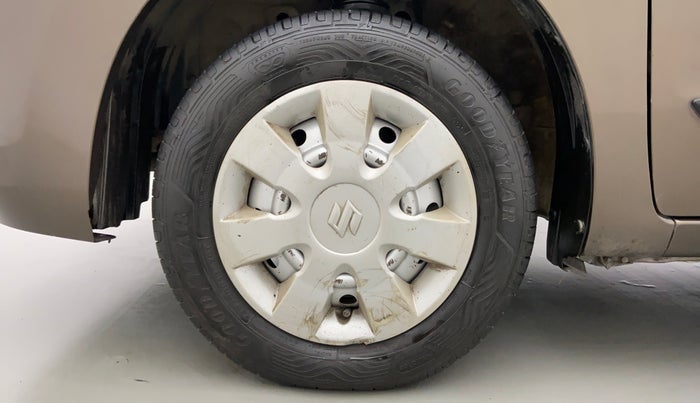 2014 Maruti Wagon R 1.0 LXI CNG, CNG, Manual, 90,837 km, Left Front Wheel