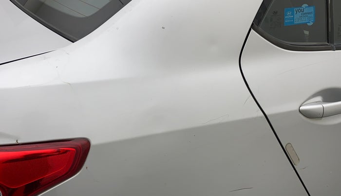 2015 Hyundai Xcent S 1.2, Petrol, Manual, 56,814 km, Right quarter panel - Slightly dented