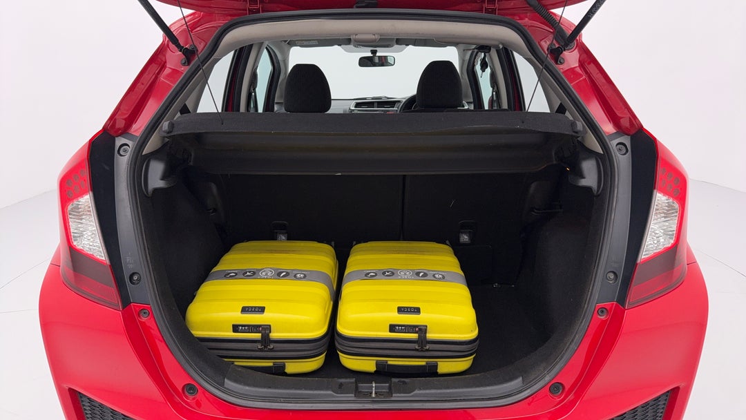 Boot Inside View with Luggage