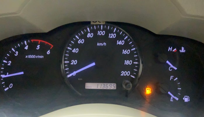2012 Toyota Innova 2.5 GX 8 STR BS IV, Diesel, Manual, 1,13,870 km, Odometer Image