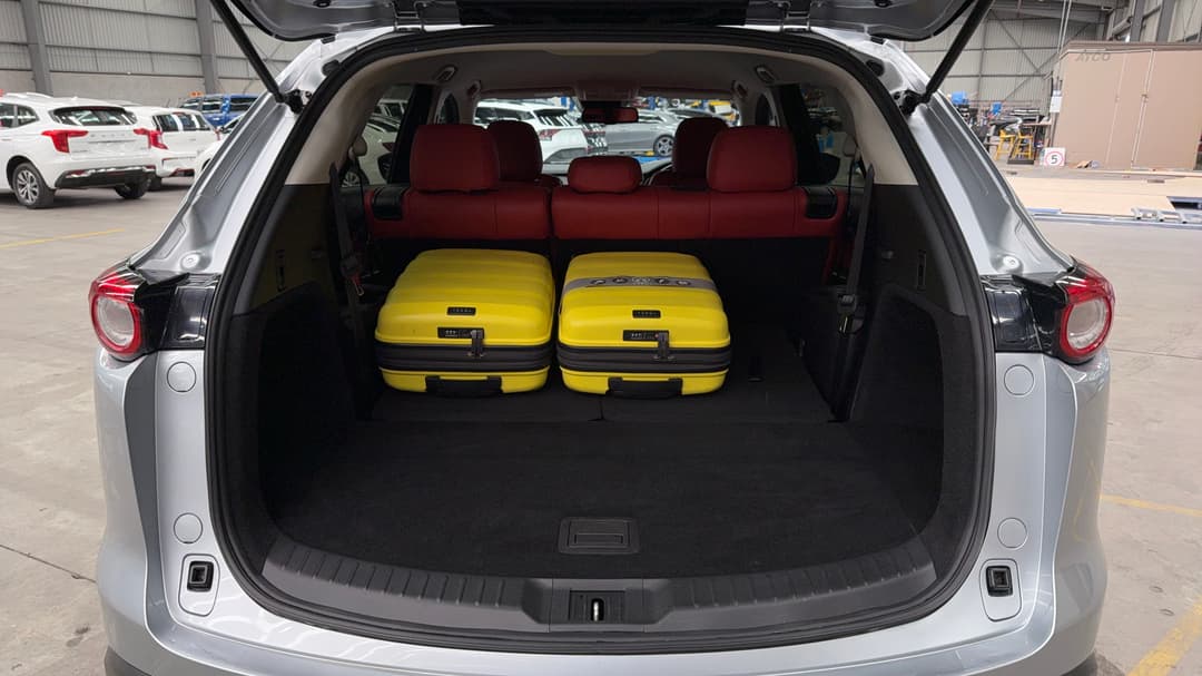 2021 Mazda CX-9 Sport (FWD), Automatic, 56670 km, Boot Inside View with Luggage
