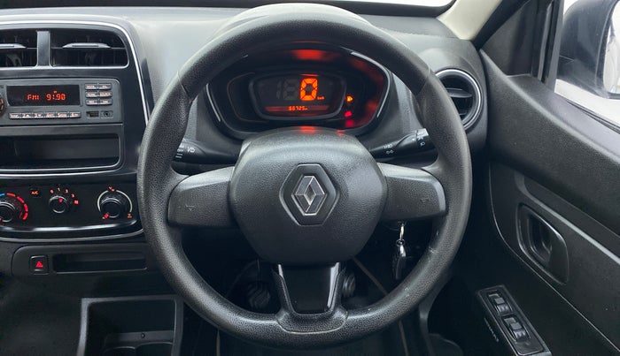 2017 Renault Kwid RXL, Petrol, Manual, 66,912 km, Steering Wheel Close Up