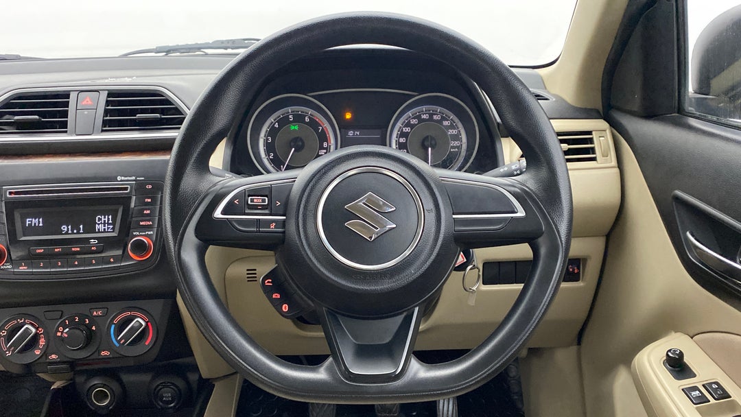 Steering Wheel Close Up