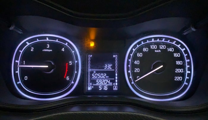 2016 Maruti Vitara Brezza ZDI PLUS, Diesel, Manual, 59,256 km, Odometer Image