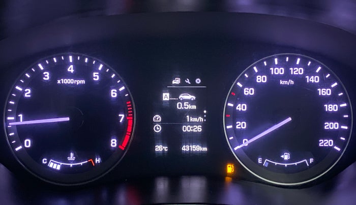 2015 Hyundai Elite i20 ASTA 1.2, Petrol, Manual, 43,324 km, Odometer Image