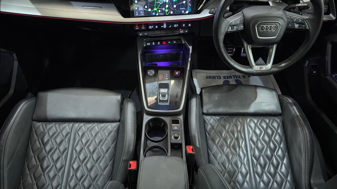2022 Audi S3 2.0 Tfsi Quattro, Automatic, 38128 km, Center Console