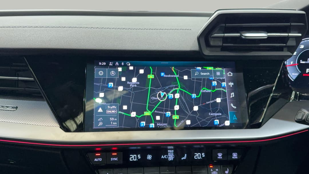 2022 Audi S3 2.0 Tfsi Quattro, Automatic, 38128 km, Infotainment System