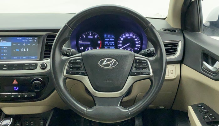 2019 Hyundai Verna 1.6 CRDI SX + AT, Diesel, Automatic, 47,085 km, Steering Wheel Close Up
