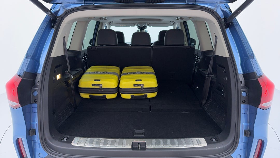 Boot Inside View with Luggage