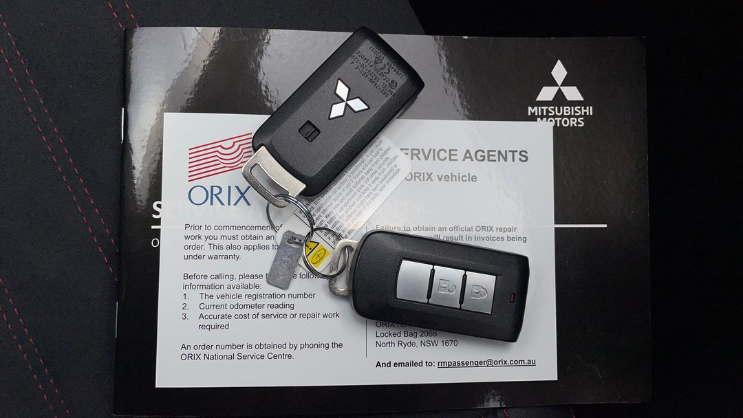 2022 Mitsubishi ASX Gsr (2wd), Automatic, 30436 km, Key Close-up