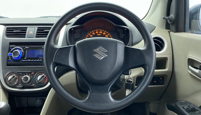 2015 Maruti Celerio VXI d, Petrol, Manual, 24,063 km, Steering Wheel Close Up