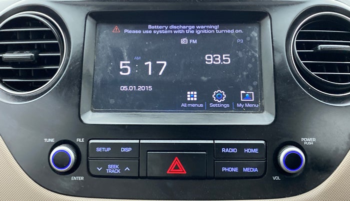 2018 Hyundai Xcent SX 1.2 CRDI, Diesel, Manual, 88,813 km, Infotainment System