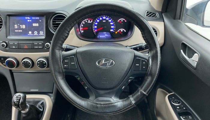 2018 Hyundai Xcent SX 1.2 CRDI, Diesel, Manual, 88,813 km, Steering Wheel Close Up
